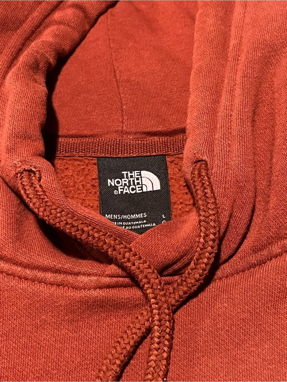 The North Face Men's Burnt Orange Pullover Hoodie